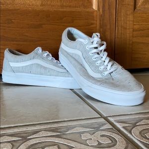 Vans Heather Gray Shoes Size 8 Men Size 9.5 Women